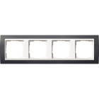 GIRA - PLACCA 4-M PL.INTERM. BP