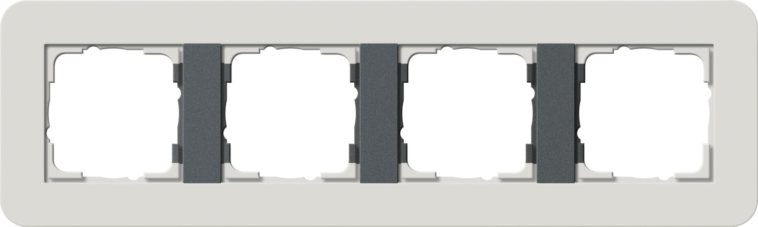 GIRA - PLACCA 4-M