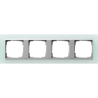 GIRA - PLACCA 4-M PL.INTERM. CAL(VERN.)