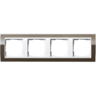 GIRA - PLACCA 4-M PL.INTERM. BP