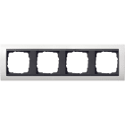 GIRA - PLACCA 4-M PL.INTERM. AN