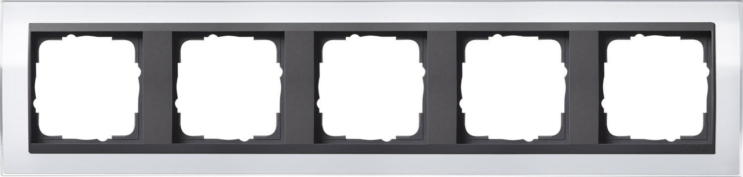 GIRA - PLACCA 5-M PL.INTERM. AN