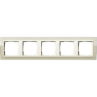 GIRA - PLACCA 5-M PL.INTERM. CV