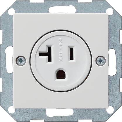 GIRA - PRESA 2-P NEMA 5-20 R