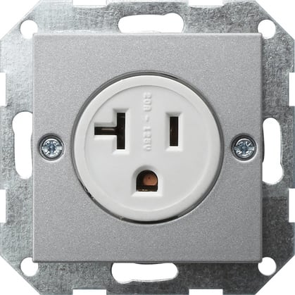 GIRA - PRESA 2-P NEMA 5-20 R