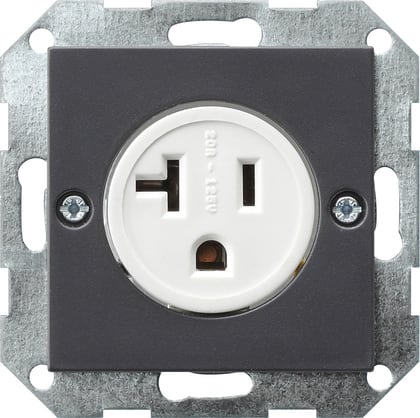 GIRA - PRESA 2-P NEMA 5-20 R