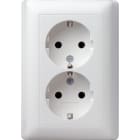 GIRA - PRESA DOP.SCHUKO P.CPL.