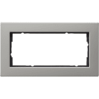GIRA - PLACCA 2-M S/COC PIATTO
