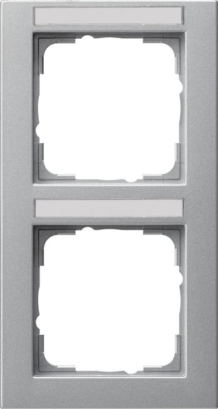 GIRA - PLACCA 2-M VERT. CT
