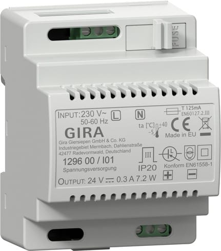 GIRA - ALIM.TENS. 24 V DC 300 MA AMG