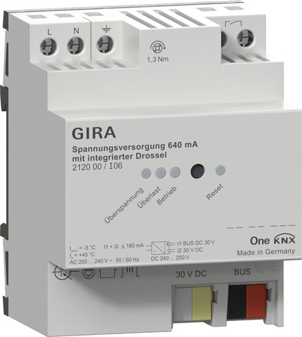GIRA - ALIM.TENS. 160 MA INDUTTANZA