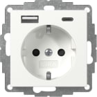 GIRA - SCHUKO SP ALIM.TENS.USB 2-C TIPO A/C