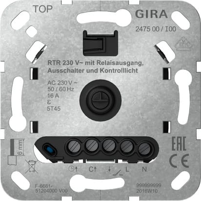 GIRA - RTA 230 V USCITA REL INT. + SPIA C.