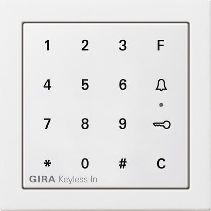 GIRA - GIRA KEYLESS IN TASTIERA CODICE GIRA F10