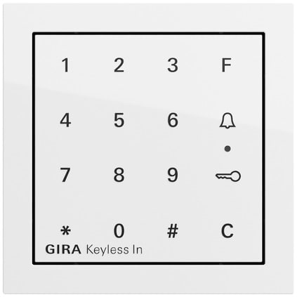 GIRA - MOD.TASTIERA COD. GIRA KEYLESS IN