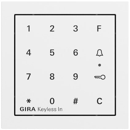 GIRA - MOD.TASTIERA COD. GIRA KEYLESS IN