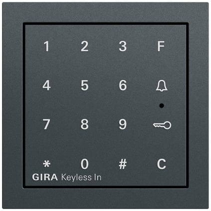 GIRA - MOD.TASTIERA COD. GIRA KEYLESS IN