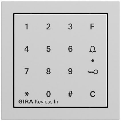 GIRA - MOD.TASTIERA COD. GIRA KEYLESS IN