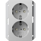 GIRA - PRESA DOP.SCHUKO SP P. SCAT.IN 1-M