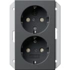 GIRA - PRESA DOP.SCHUKO SP P. SCAT.IN 1,5-M