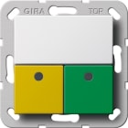 GIRA - UN.STANZA.SERV. SET CHIAM.EMERG.