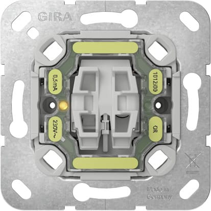 GIRA - INT.CTRL.PS. LED INT.2P S/GR.