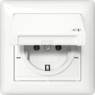 GIRA - PRESA SCHUKO CC + KIT IP44 + PLACCA 1-M