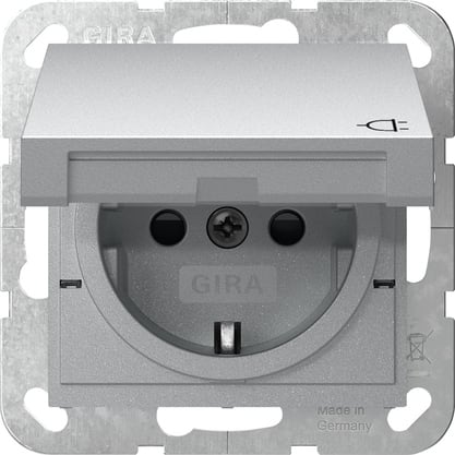 GIRA - PRESA SCHUKO CC + SP