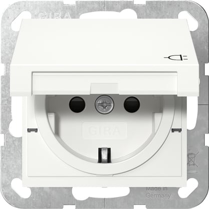 GIRA - PRESA SCHUKO CC + SP