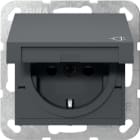 GIRA - PRESA SCHUKO CC + SP