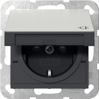 GIRA - PRESA SCHUKO CC + SP