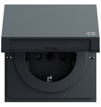 GIRA - PRESA SCHUKO CC + SP