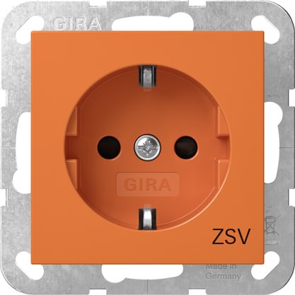 GIRA - PRESA SCHUKO SP IMPR.ZSV