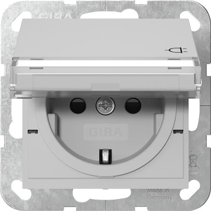 GIRA - PRESA SCHUKO CC CT + SP