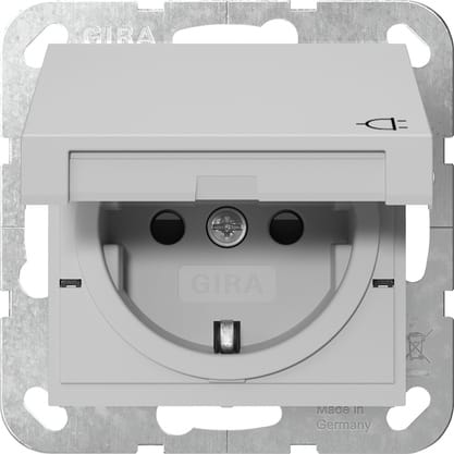 GIRA - PRESA SCHUKO CC + SP MRV