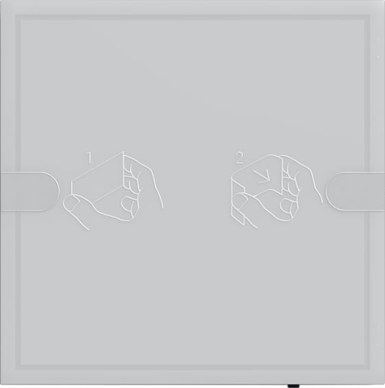 GIRA - SENS.TATT.4.95 KOMFORT 1-M ONEKNX