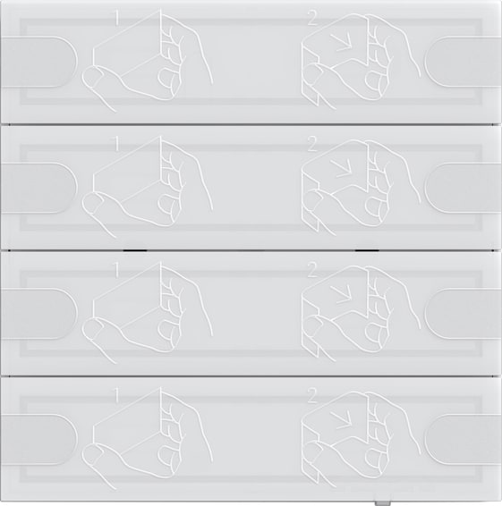 GIRA - SENS.TATT.4.95 KOMFORT 4-M ONEKNX