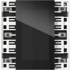 GIRA - SENS.TATT.4.55 PLUS 1-M/3-M KNX