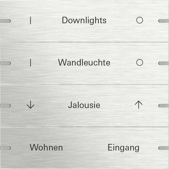 GIRA - SET BIL. 4-M PERS. SENS.TATT.4.95