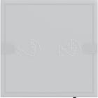 GIRA - SENS.TATT.4.95 24 V 1-M