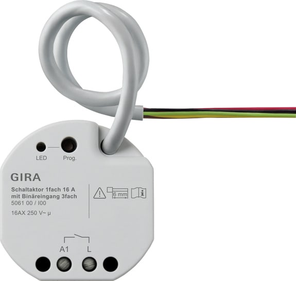 GIRA - ATT.ON/OFF 1-C 16 A IN INGR.BIN. 3-C
