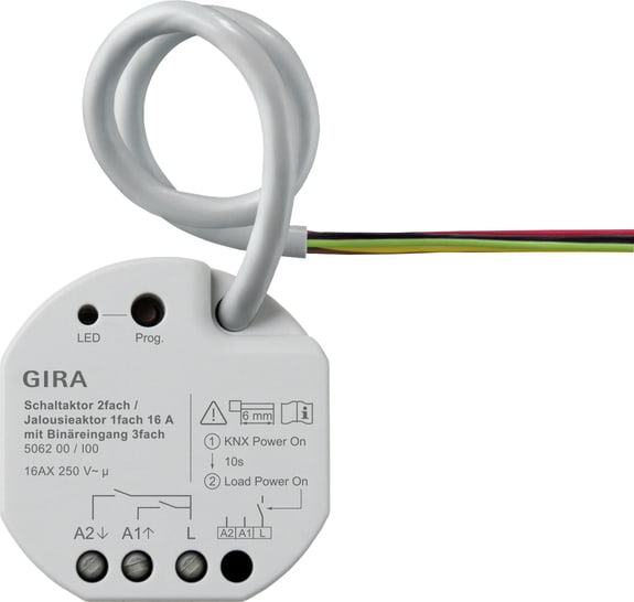 GIRA - ATT.ON/OFF / VEN. 2-C/1-C 16 A IM