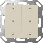 GIRA - PULS. BIL. 2-M FRECCE ONEKNX