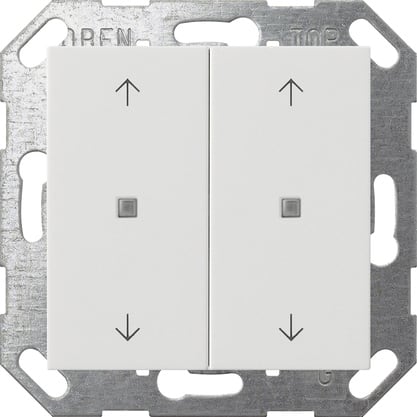 GIRA - PULS. BIL. 2-M FRECCE ONEKNX