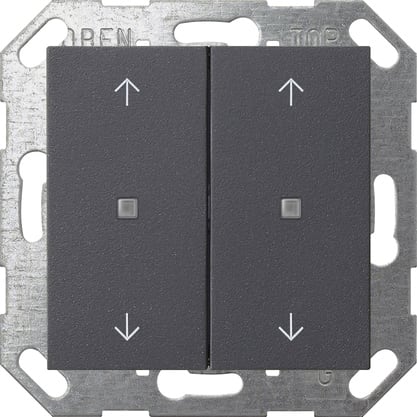GIRA - PULS. BIL. 2-M FRECCE ONEKNX