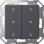 GIRA - PULS. BIL. 2-M FRECCE ONEKNX
