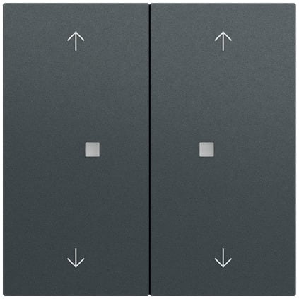 GIRA - PULS. BIL. 2-M FRECCE ONEKNX