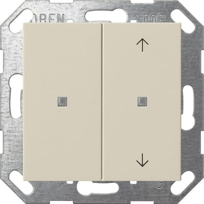 GIRA - PULS. BIL. 2-M N.STAMP./FRECCE ONEKNX