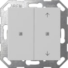 GIRA - PULS. BIL. 2-M N.STAMP./FRECCE ONEKNX