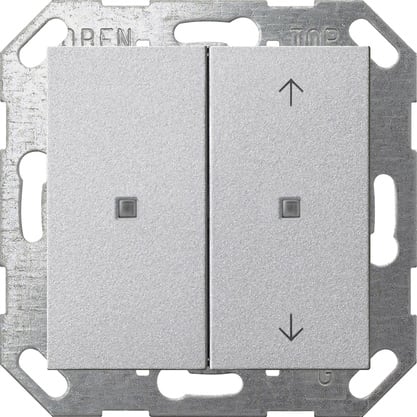 GIRA - PULS. BIL. 2-M N.STAMP./FRECCE ONEKNX
